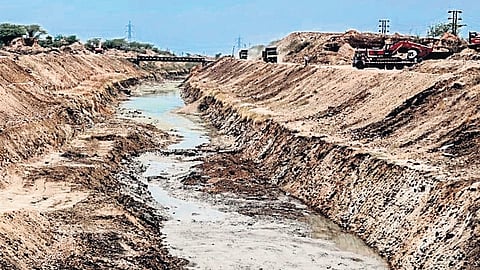 Stage set for Chief Ministers visit to Uravakonda, Anantapur district. 