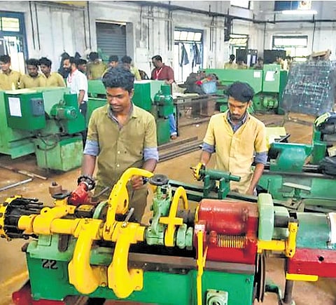 The workshop deliberated on strategies to implement the Centre’s ambitious plan to upgrade 1,000 ITIs across the country and set up five national centres of excellence for skilling.