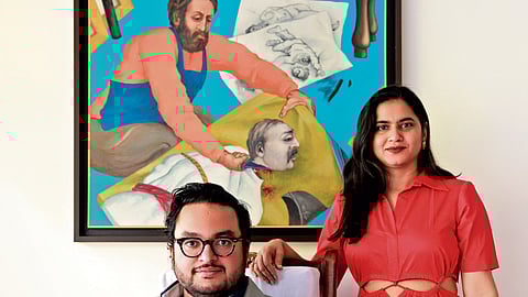 Keshav Mahendru and Dhwani Gudka