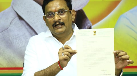 TDP MP Kesineni Sivanath.