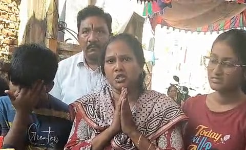  Kamakshi, w/o Madhusudan Rao who died in Pehalgam terror attack, thanks PM Narendra Modi for Operation Sindoor. 