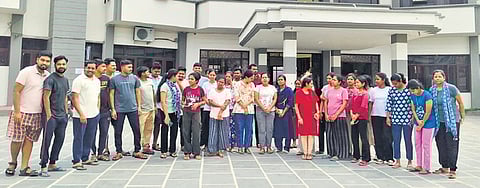 Odisha students at a dharamshala in Kurukshetra in Haryana
