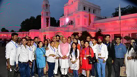 Assembly Speaker Vijendra Gupta on International Thalassaemia Day awareness event.