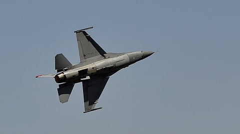 A Pakistani F-16 pilot is said to have been taken into custody.