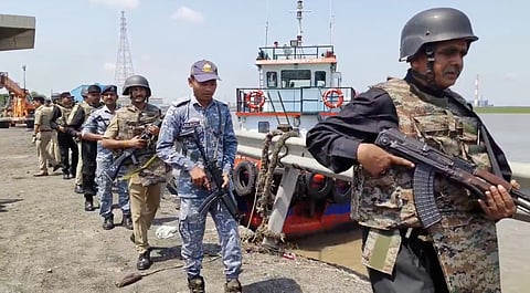 Security remains beefed up in Gujarat amid escalating India-Pakistan tensions.