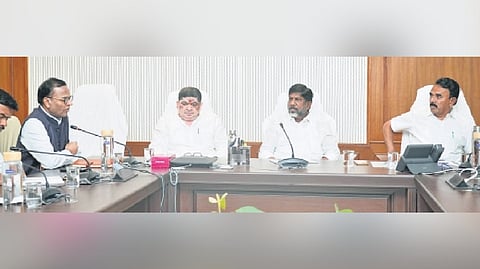 The principal secretary said that necessary steps were being taken by power generation companies like Singareni, NTPC and Genco to meet this demand.