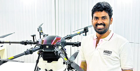 Prem Kumar Vislawath, CEO and co-founder, Marut Drones