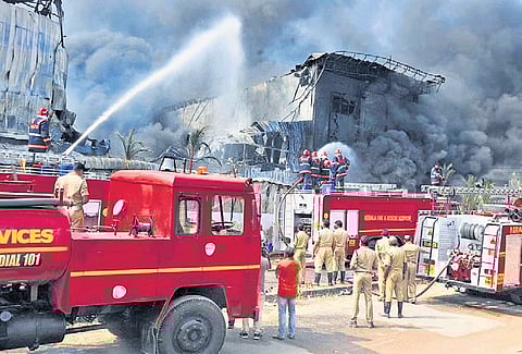 The search efforts after the Chooralmala tragedy extended for several weeks, as rescuers had to manually clear debris while searching for survivors and remains.