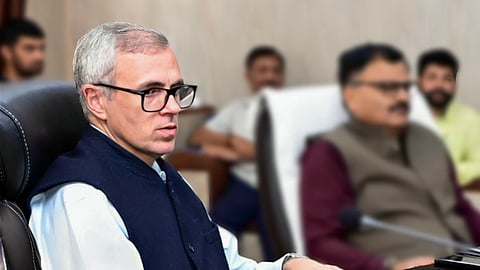 J&K Chief Minister Omar Abdullah interacts with members of Civil Society across communities, in Poonch, J&K.