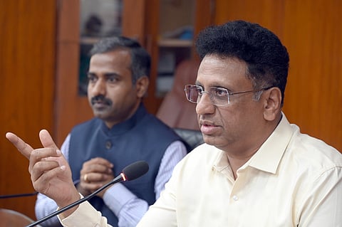 Higher Education Minister MC Sudhakar 