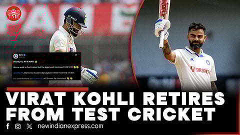 Virat Kohli retires from Test cricket
