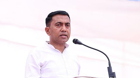 Goa CM Pramod Sawant.