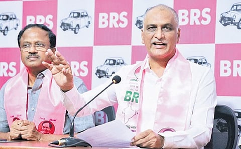 BRS leader and former minister T Harish Rao