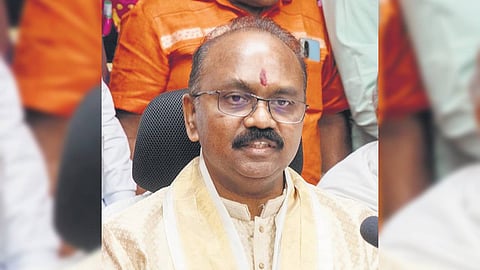 TTD executive officer (EO) J Shyamala Rao.