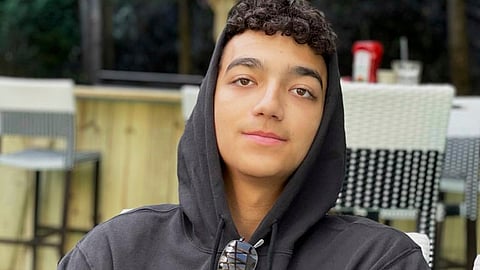 This undated photo released by the Hostages and Missing Families Forum shows Israeli-American soldier Edan Alexander, who was abducted and brought to Gaza on Oct. 7, 2023. 