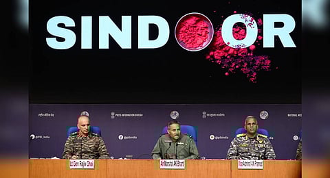 India launched a joint tri-services operation on May 7, in which the Army, Air Force and Navy coordinated to destroy terrorist infrastructure without crossing the Line of Control or international boundary.