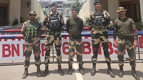 The handover of Purnam Shaw was conducted peacefully and under established protocols.