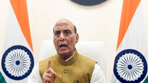 Defence Minister Rajnath Singh.