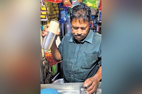 Johnny now sells at least 5 litres of achaar sambhaaram every day, the sale is particularly high during Kochi’s brutal summer months.