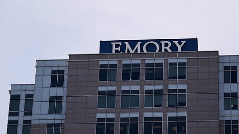 Emory University Hospital Midtown is seen on Thursday, May 15, 2025, in Atlanta.