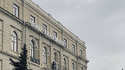 Shot of the Azerbaijan State Marine Academy