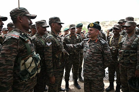 Operation Sindoor: CDS, Army chief visit military bases to boost morale of personnel