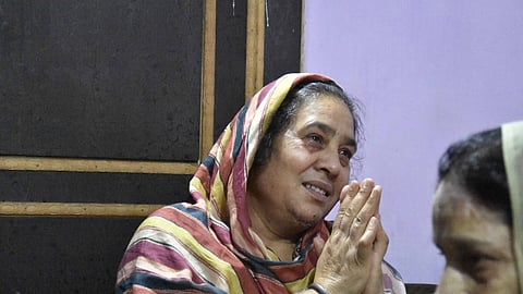 Sister of the deceased Ranjit Singh