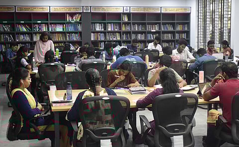 Coimbatore City Municipal Corporation's  Knowledge and Study Centre that was established at Adis Street in Coimbatore.