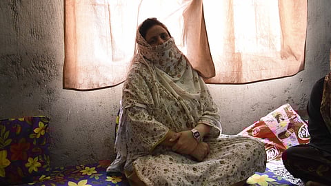 Farida Bi, wife of Chowhdary Mohammad Akram, killed in Pakistani shelling. 