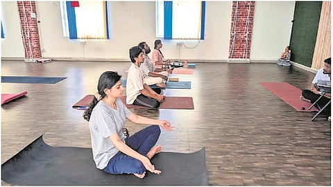 Tuning into inner peace at Varthamaan Yoga’s MSRT workshop