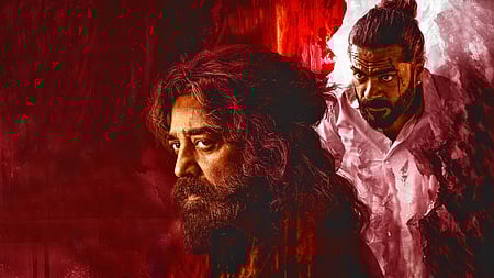 Kamal Haasan and Silambarasan (right)