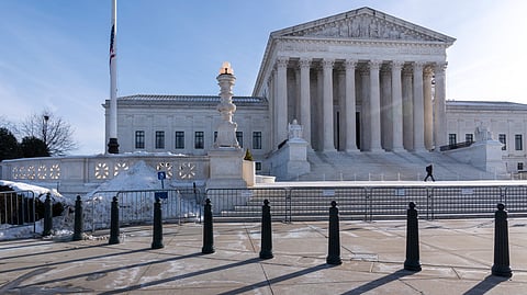 The Supreme Court is pictured, Jan. 10, 2025, in Washington.