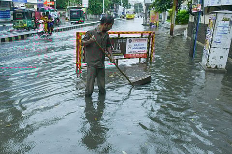 Image of sanitation work used for representative purpose.