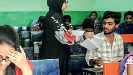 The examination was conducted across 94 test centres, including 93 in Andhra Pradesh and one in Hyderabad.