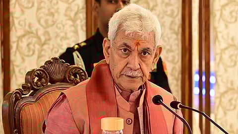 Jammu and Kashmir Lieutenant Governor Manoj Sinha 