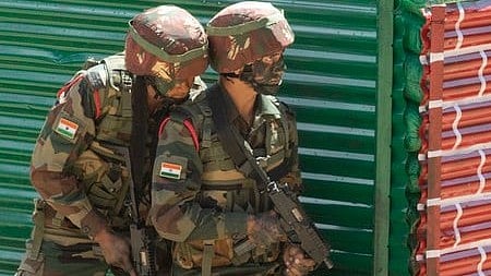 Image of soldiers with the Indian army used for representational purposes only.