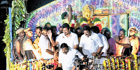 Deputy CM Udhayanidhi Stalin paid homage to Mutharaiyar 