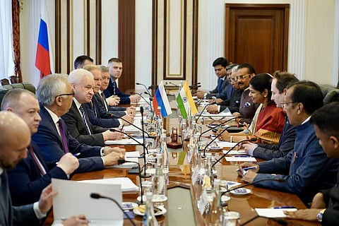 The delegation led by DMK MP Kanimozhi Karunanidhi is in Russia to sensitise the diplomatic leadership about terror emanating from Pakistan, a month after the Pahalgam attack that left 26 people dead.