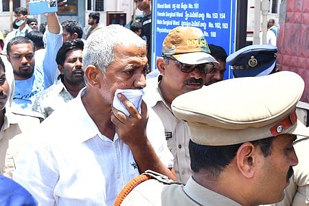 Gannavaram former MLA Vallabhaneni Vamsi Mohan. 