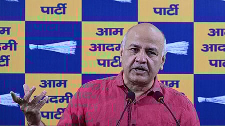 AAP leader Manish Sisodia 