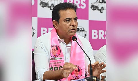 KTR sidesteps Kavitha’s letter, says BRS focus is on fighting Congress, BJP 