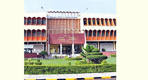 It’s temp staff that runs Gulbarga University