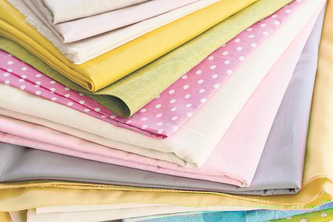 Representative image of synthetic fibres