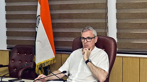 Jammu and Kashmir Chief Minister Omar Abdullah