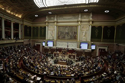 The National Assembly in Paris