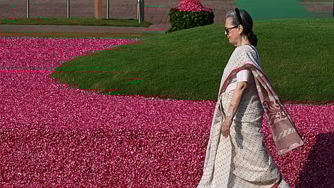 Congress leader Sonia Gandhi. 