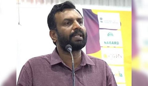 CPI MP P Sandosh Kumar.