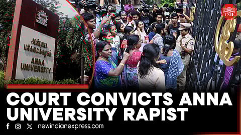 Mahila Court convicts Anna University rapist, punishment to be pronounced later