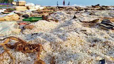 Nurdle 'invasion' triggers ecological, economic concerns along Kerala's coastline