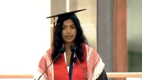 MIT’s class president, Megha Vemuri